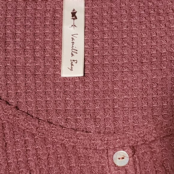 Maroon cozy bodysuit - Picture 3 of 3